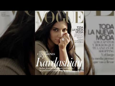 VIDEO : Kim Kardashian Goes Makeup-Free For Vogue Spain Cover