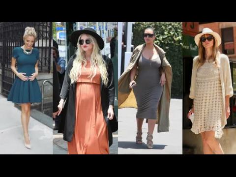 VIDEO : Kim Kardashian, Ashlee Simpson & More Expectant Celebrity Moms
