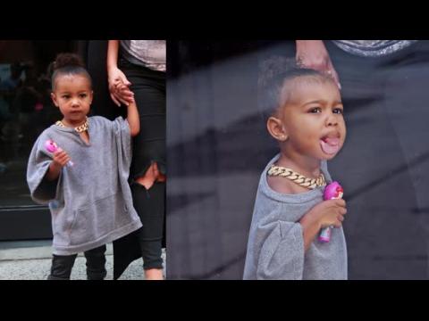 VIDEO : North West  Pulls The Cutest Funny Faces