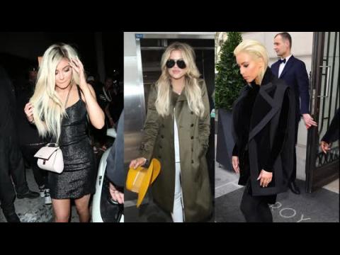 VIDEO : Quelle s?ur Kardashian est la plus jolie en blonde ?