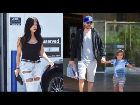 VIDEO : Kourtney Kardashian laisse ses enfants avec leur pre Scott Disick