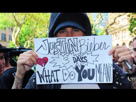 VIDEO : Justin Bieber's People Prohibit Him From Live Interviews