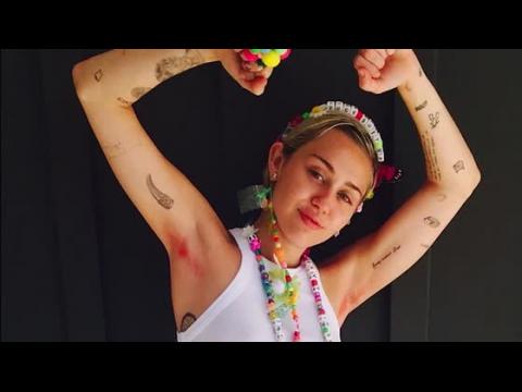VIDEO : Miley Cyrus passe ses aisselles à la cire, mais est-ce que ça va durer ?