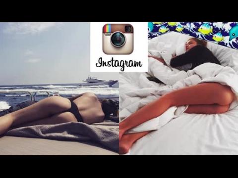 VIDEO : Chrissy Teigen & Nina Agdal Post Thong Pictures on Instagram