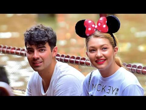 VIDEO : Gigi Hadid & Joe Jonas Are The Happiest Couple on Earth at Disneyland