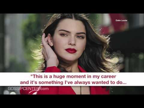 VIDEO : Kendall Jenner Calls Este Lauder Campaign ?Huge Career Moment?