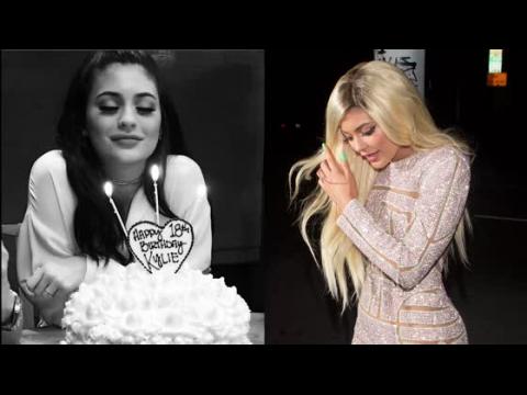 VIDEO : Kylie Jenner Goes Blonde For 18th Birthday Celebrations