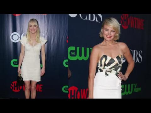 VIDEO : Emmy Rossum And Anna Faris Wow At TCA Party.