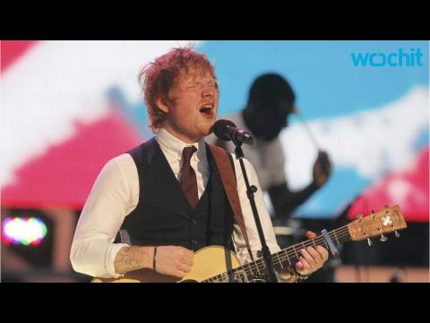 VIDEO : Ed Sheeran's Massive Lion Tattoo