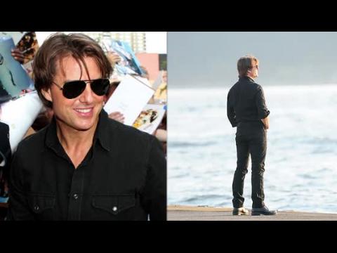 VIDEO : Tom Cruise Stops To Watch The Sunset Amid Mission Impossible Madness