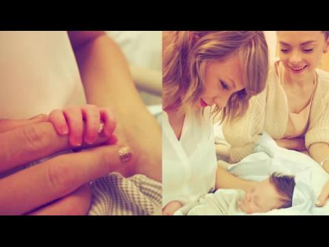 VIDEO : Taylor Swift Meets Her Godson And its Love At First Sight