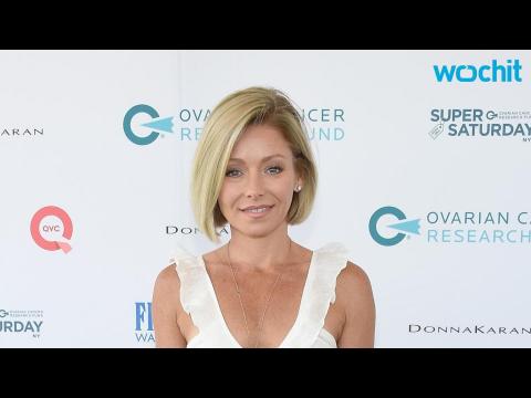VIDEO : Kelly Ripa Breaks Her Foot in Dance Class