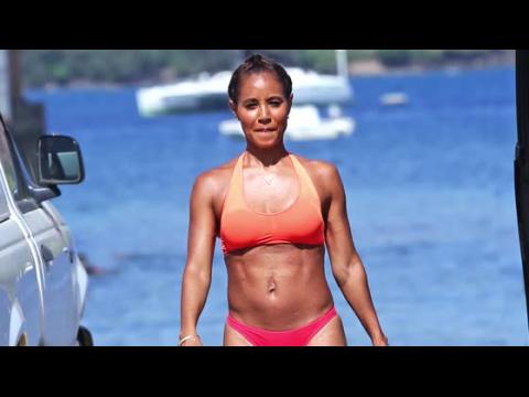 VIDEO : Bikini-Clad Jada Pinkett Smith Stays Active in Hawaii