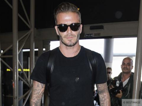 VIDEO : Exclu Vidéo :David Beckham : nouvelle émeute à l?aéroport de LAX !