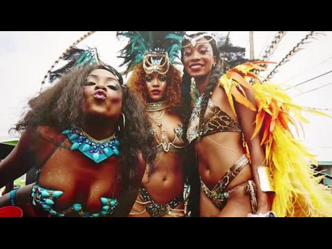 VIDEO : Rihanna et d'autres stars font la fête au Carnaval de la Barbade