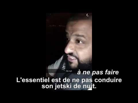 VIDEO : Quand DJ Khaled se perd, de nuit, sur son jetski