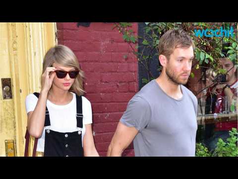 VIDEO : Taylor Swift & Calvin Harris Build a Snowman Together
