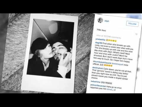 VIDEO : Gigi Hadid et Zayn Malik rendent leur relation officielle sur les rseaux sociaux