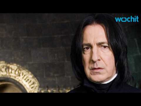 VIDEO : Harry Potter's 'Severus Snape' Alan Rickman Dies Age 69