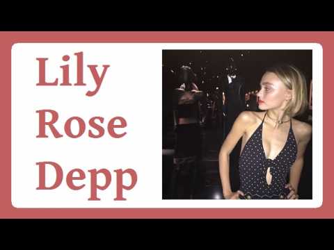 VIDEO : Lily-Rose Depp : Son dcollet fait le buzz sur les rseaux sociaux