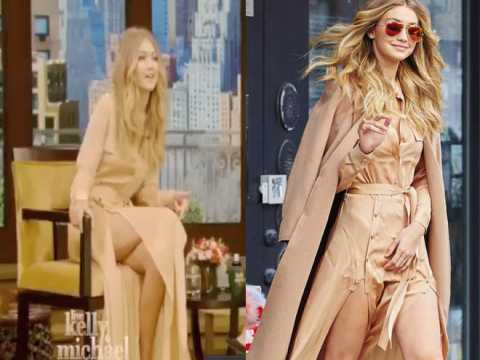 VIDEO : Exclu Vido : Gigi Hadid : sublime pour le talk show amricain: Live! with Kelly & Michael !