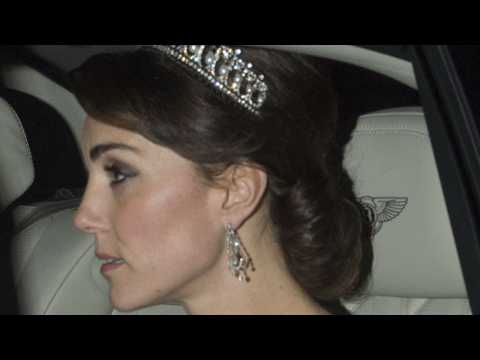 VIDEO : Kate Middleton Stuns Wearing Princess Diana's Tiara