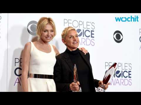 VIDEO : Ellen Degeneres Wins Big At The People's Choice Awards