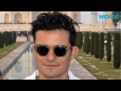 VIDEO : After a One Day Visa Delay Orlando Bloom Arrives in India