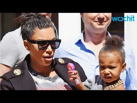 VIDEO : Kim Kardashian Shares First Photo of Her Son Saint With Oldser Sister North