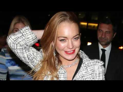 VIDEO : Lindsay Lohan Accused of Racist Remarks, Spitting in Someone's Face