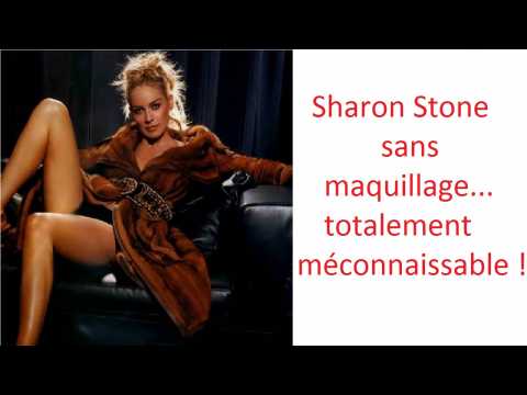 VIDEO : Sharon Stone : Difficile de la reconnatre sans maquillage