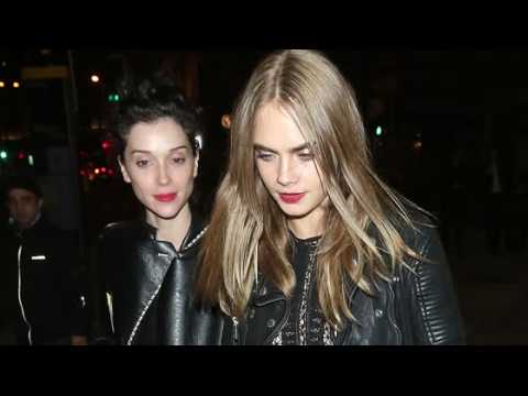 VIDEO : Is Cara Delevingne Engaged to St. Vincent?