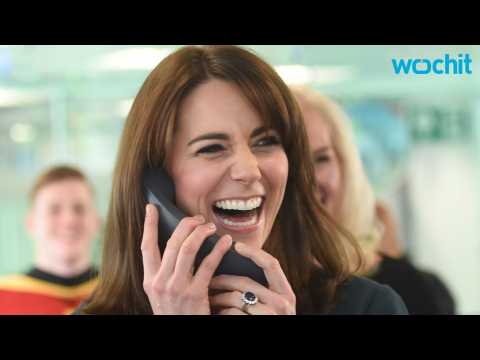 VIDEO : Kate Middleton Turns Website Editor for a Day