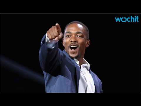 VIDEO : Anthony Mackie Can't Hide His Excitement For Upcoming Captain America Film