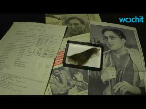 VIDEO : Collector Spends Thousands On John Lennon's Hair