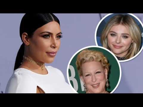 VIDEO : Kim Kardashian critique Bette Midler et Chloë Grace Moretz