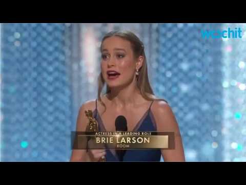 VIDEO : Best Actress Oscar Goes to Brie Larson for 'Room'