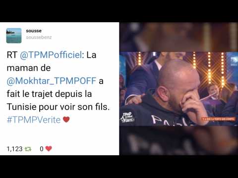 VIDEO : ZAP Tweets : Les larmes de Mokhtar dans TPMP