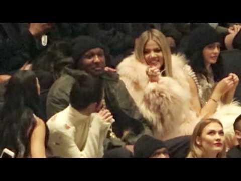 VIDEO : Khloe Kardashian Out with Lamar Odom at Yeezy Launch Party