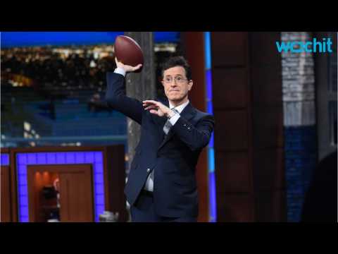 VIDEO : Stephen Colbert Unveils New Sidekick in 