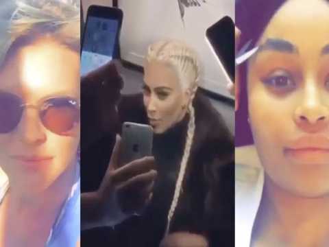 VIDEO : Exclu vidéo : Blac Chyna, Amélie Neten, Kim Kardashian: leur gros délire sur Instagram.