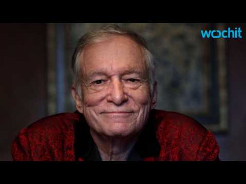 VIDEO : Hugh Hefner Says He'll Fund a High School Newspaper in Chicago Where He Attended