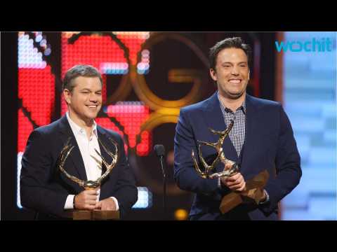 VIDEO : Ben Affleck & Matt Damon Honored With Hollywood's Best Bromance