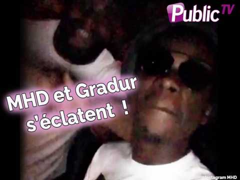 VIDEO : MHD et Gradur s?clatent ensemble en bote de nuit !