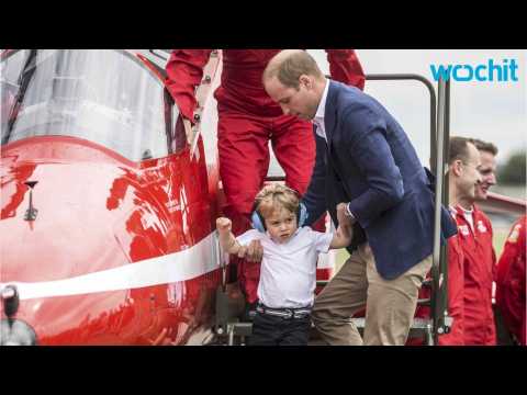 VIDEO : Prince George's Trip to Royal Air Show Does Not Go So Well