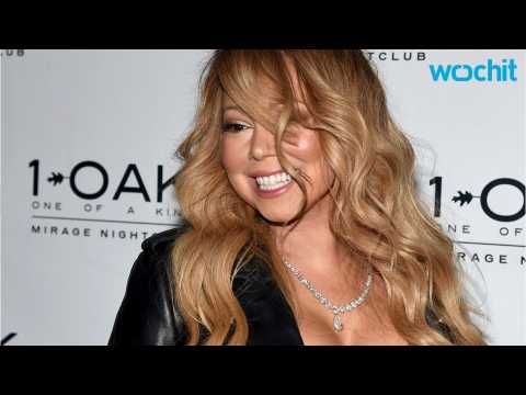 VIDEO : Blac Chyna Gets A Striptease @ Mariah Carey's Show