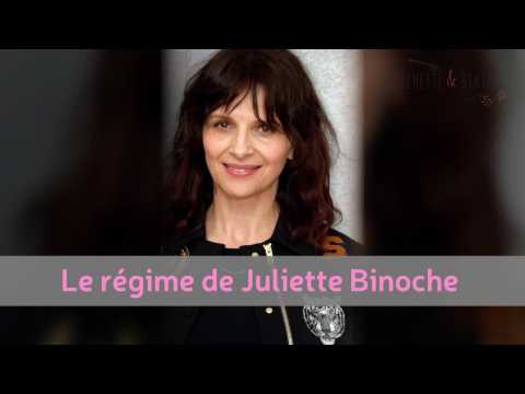 VIDEO : Le rgime de Juliette Binoche