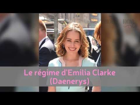 VIDEO : Le rgime d'Emilia Clarke