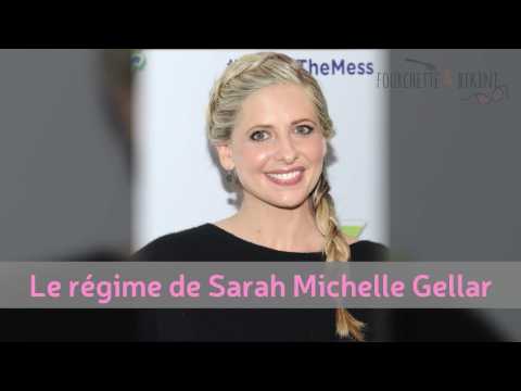 VIDEO : Le rgime de Sarah Michelle Gellar
