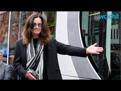 VIDEO : Ozzy Osbourne gets a tram named after him in his hometown